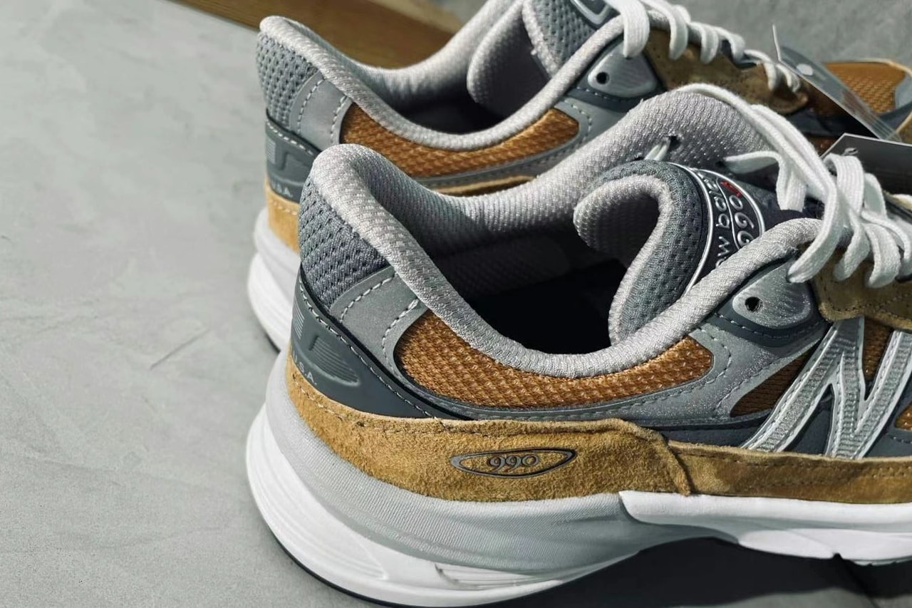 ニューバランス“メイドインUSA”コレクションから990v6の新色が登場 First Look: New Balance 990v6 Made in USA in Brown and Grey Color Scheme Release Info Images