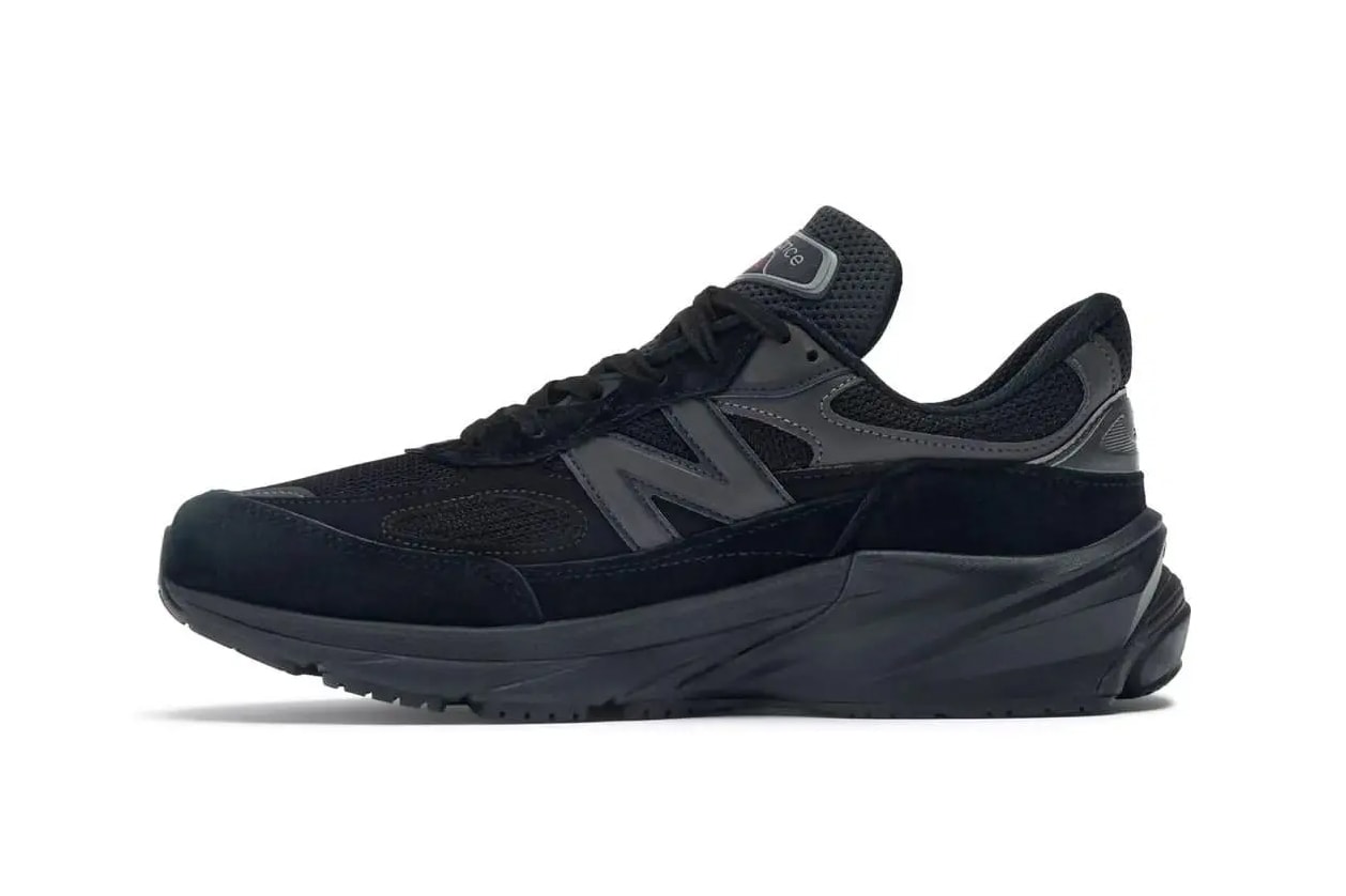 ニューバランス 990v6からクラシックなカラーリングの新作 トリプルブラックが登場 new balance 990v6 triple all black sneakers official release date info photos price store list buying guide