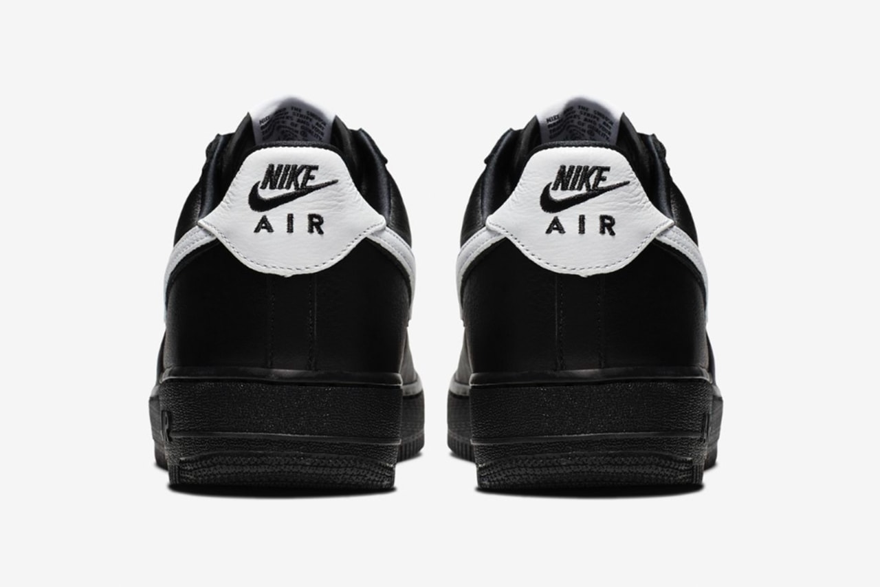 ナイキ エアフォース1 ローからシンプルなカラーリングのブラックアンドホワイトが再登場 nike air force 1 low black and white release info