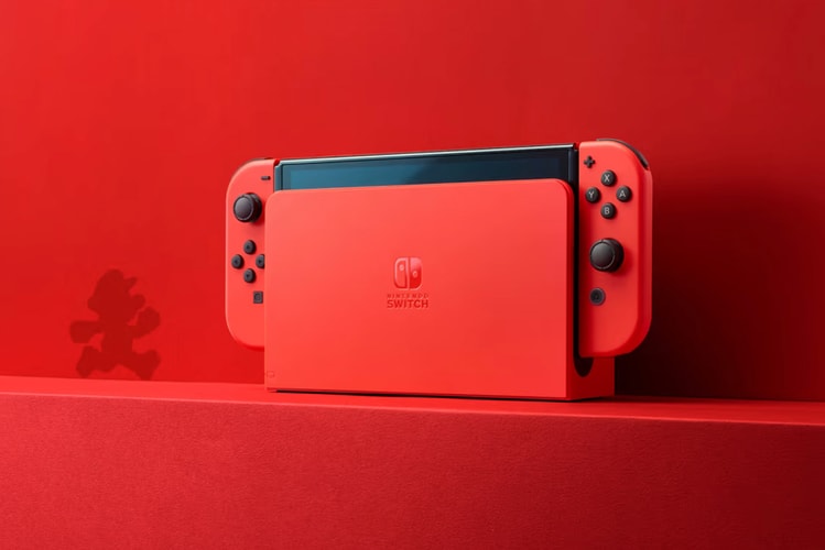 Nintendo Switch からマリオの赤をモチーフとした新色が登場