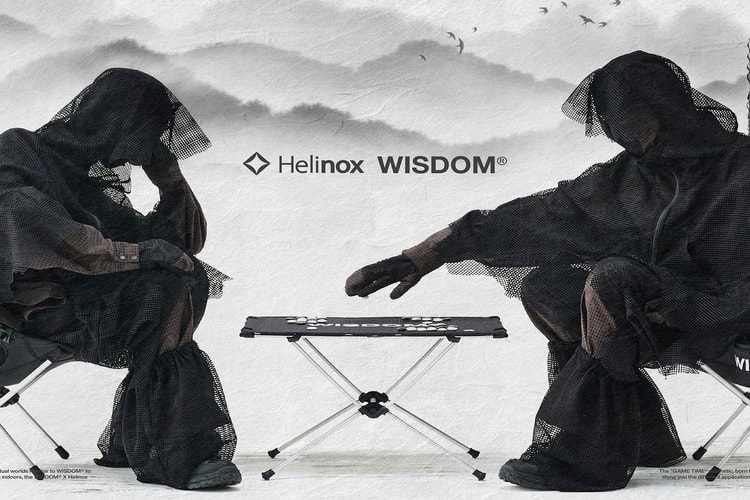 WISDOM® X Helinox 正式推出聯名戶外用品系列「GAME TIME」