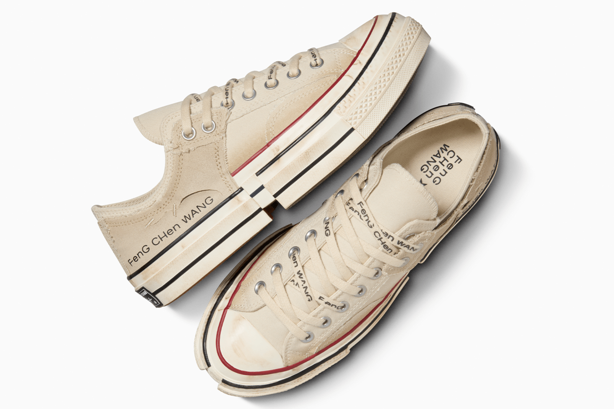 Converse x Feng Chen Wang 2-in-1 Chuck 70 最新聯名低筒鞋款正式登場